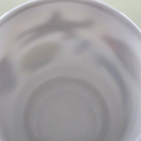 Vintage Arcopal France Sea Life Coffee Mug Signed R Carman EUC! - Picture 12 of 16